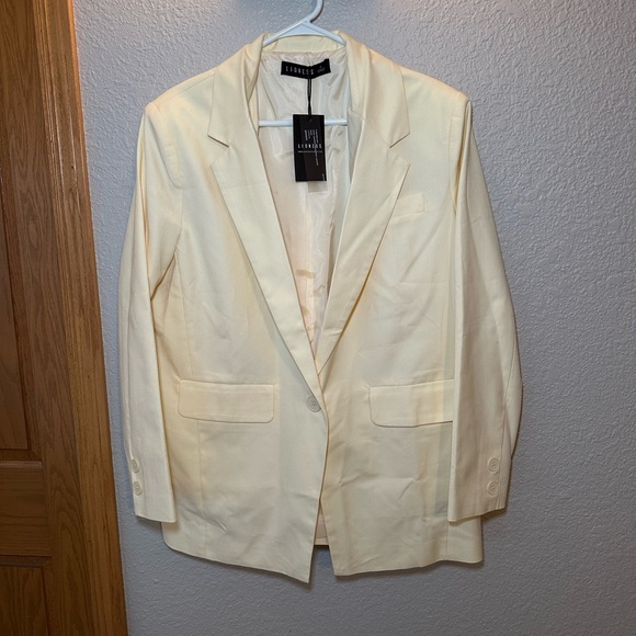 WELCOME TO THE JUNGLE BLAZER LEMON - Picture 4 of 6